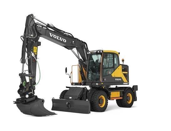 Volvo EWR 150 E  휠 굴삭기