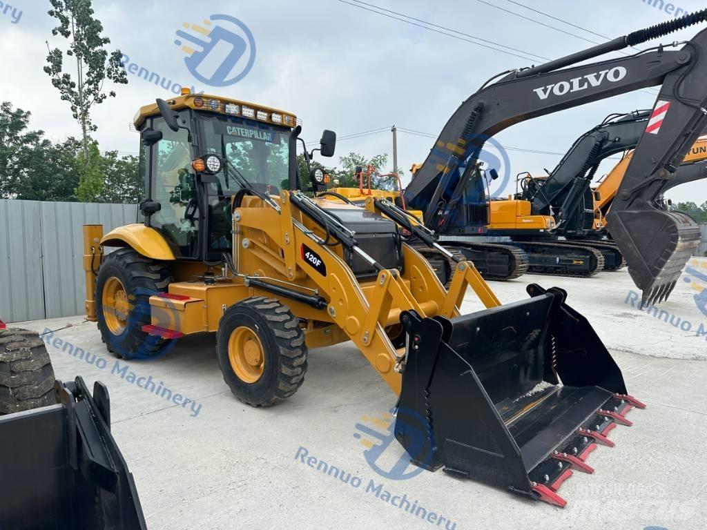 CAT 420 F 백호로더