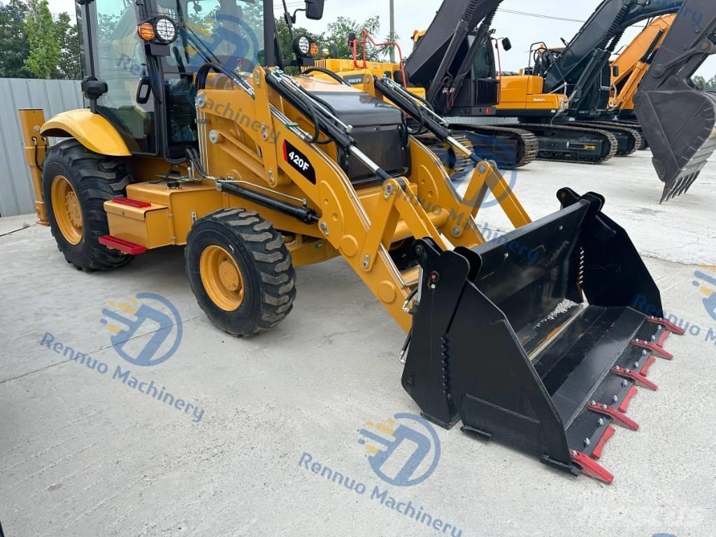 CAT 420 F 백호로더
