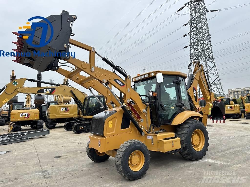 CAT 420 F 백호로더