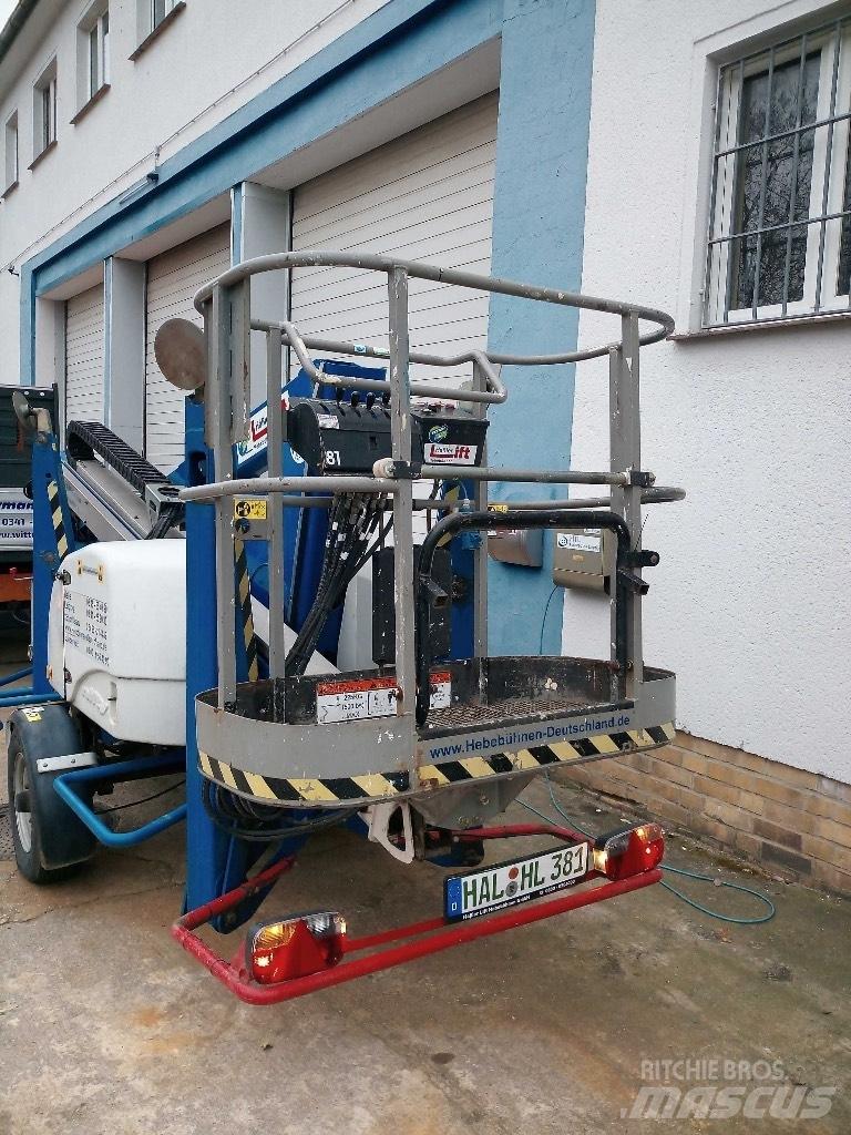 Niftylift 150TET 트레일러 탑재 고소작업대