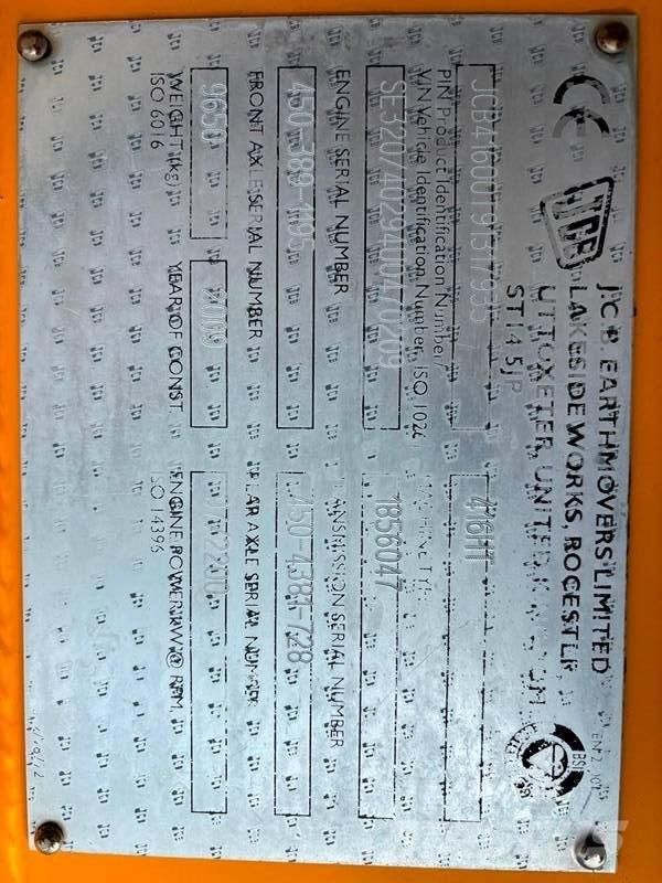 JCB 416 HT  휠로우더