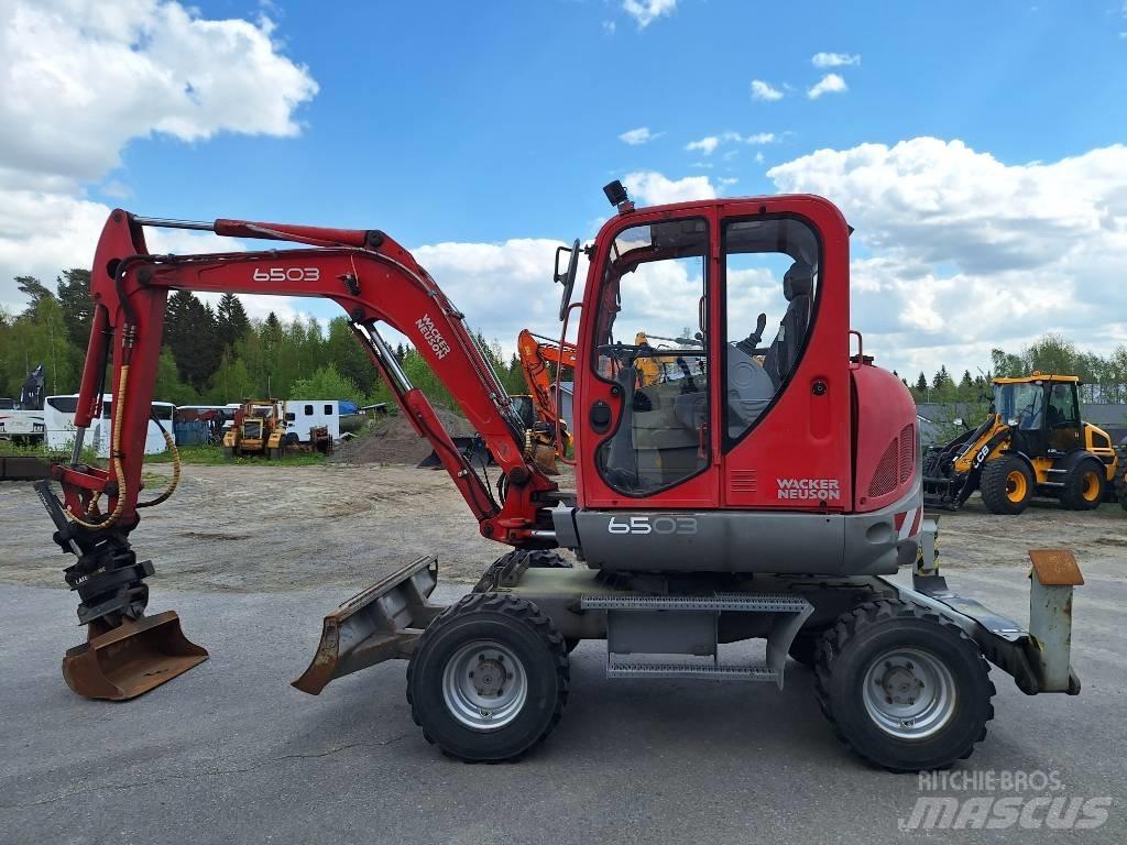 Wacker Neuson 6503  휠 굴삭기
