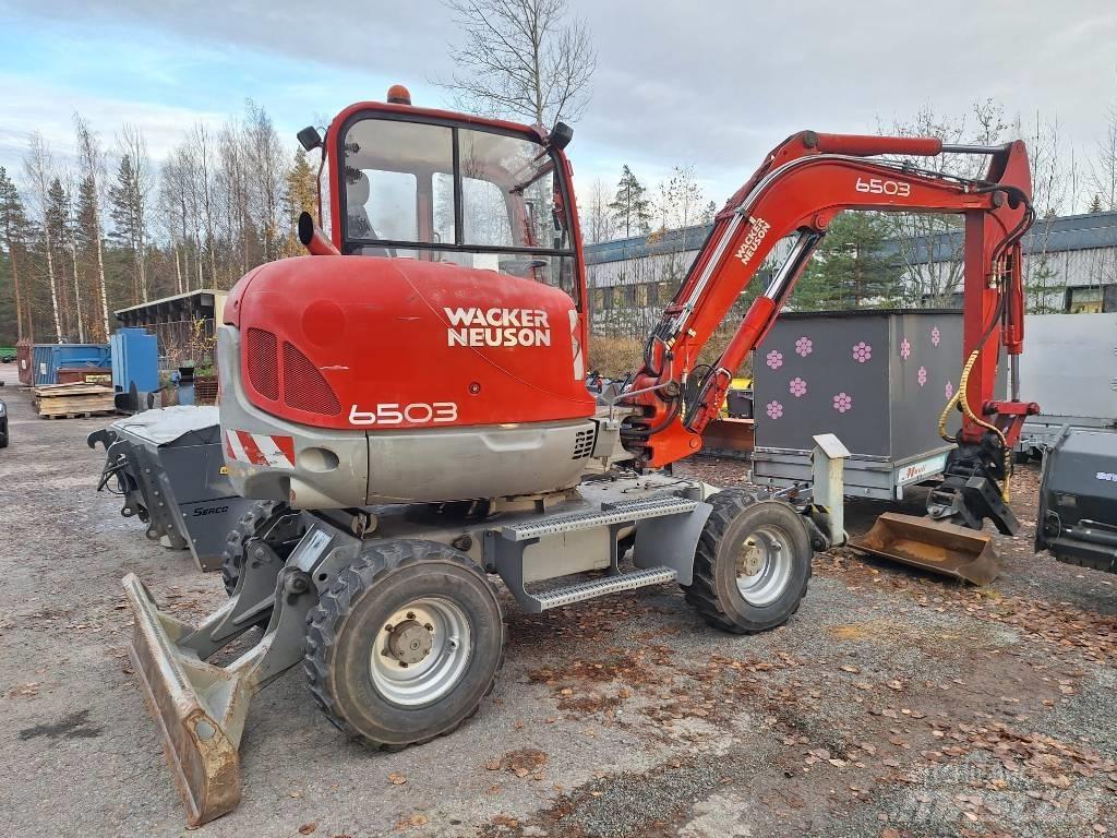 Wacker Neuson 6503  휠 굴삭기