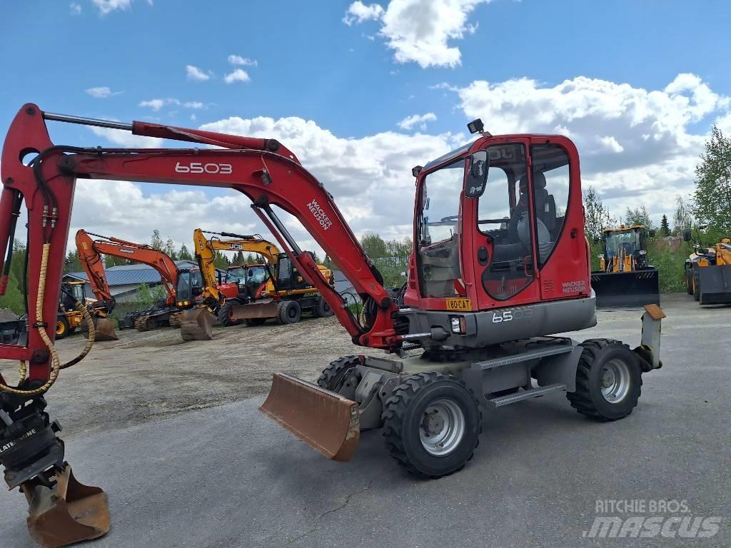 Wacker Neuson 6503  휠 굴삭기