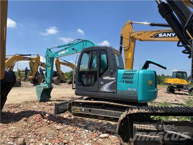 Kobelco SK75 소형 굴삭기 7톤 미만