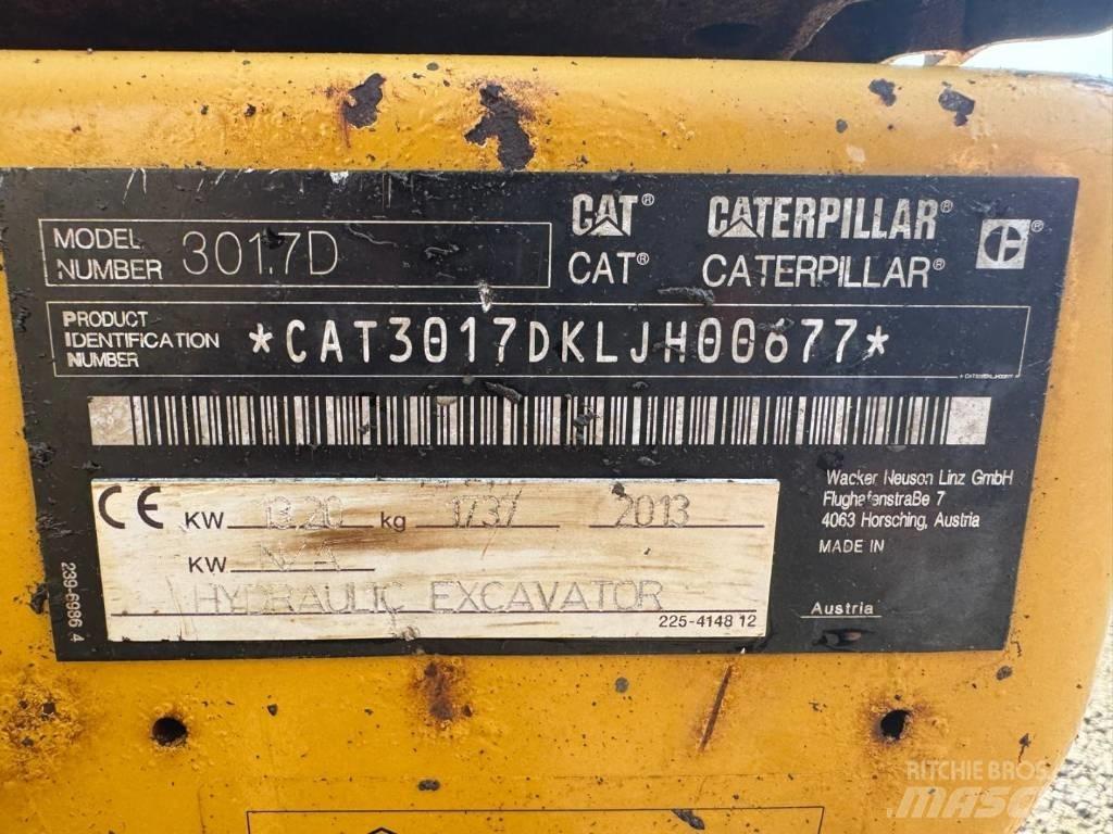 CAT 301.7 D 소형 굴삭기 7톤 미만