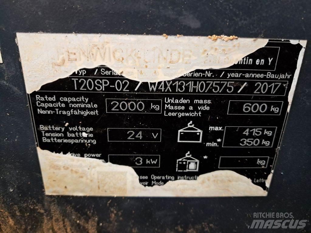 Linde T20SP-02 경량 리프터