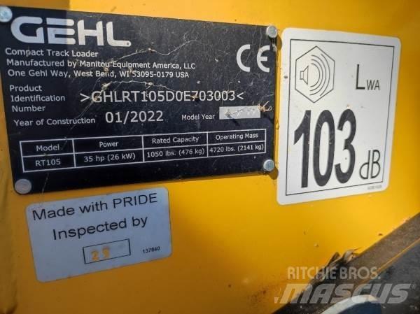 Gehl RT105 궤도식 로우더