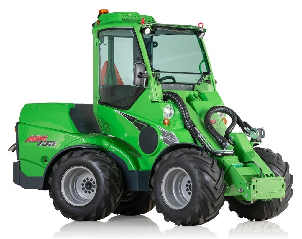 Avant 735  휠로우더
