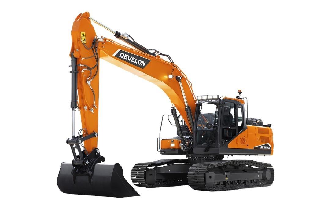 Develon DX225LC-7 대형 굴삭기 29톤 이상
