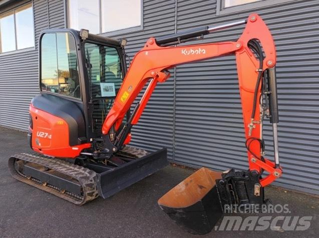 Kubota u27-4 소형 굴삭기 7톤 미만