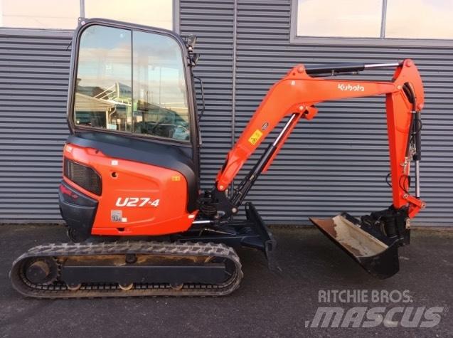 Kubota u27-4 소형 굴삭기 7톤 미만