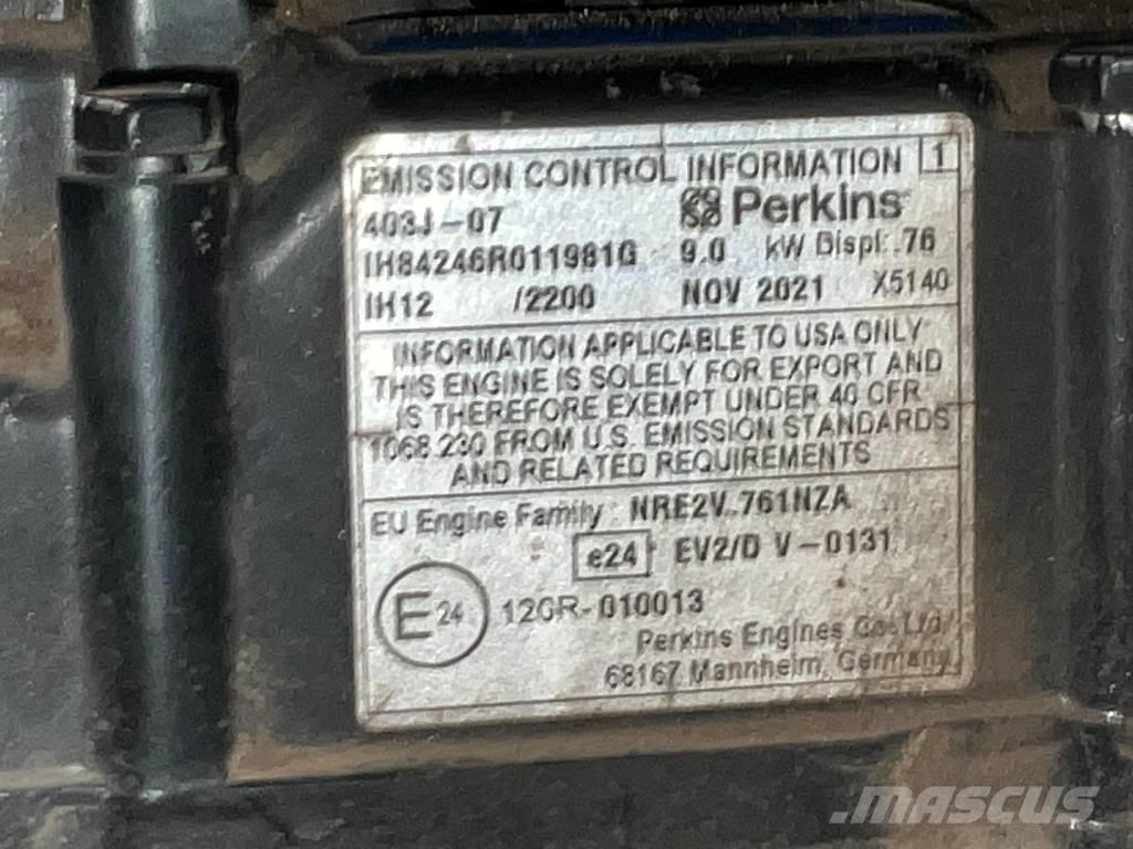 JCB 8008 CTS 소형 굴삭기 7톤 미만