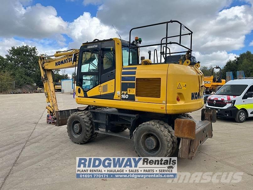 Komatsu PW 160-11  휠 굴삭기