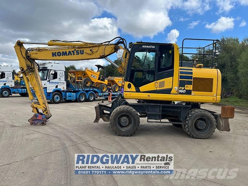 Komatsu PW 160-11  휠 굴삭기