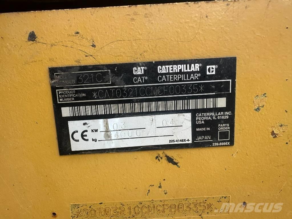 CAT 321 C 대형 굴삭기 29톤 이상