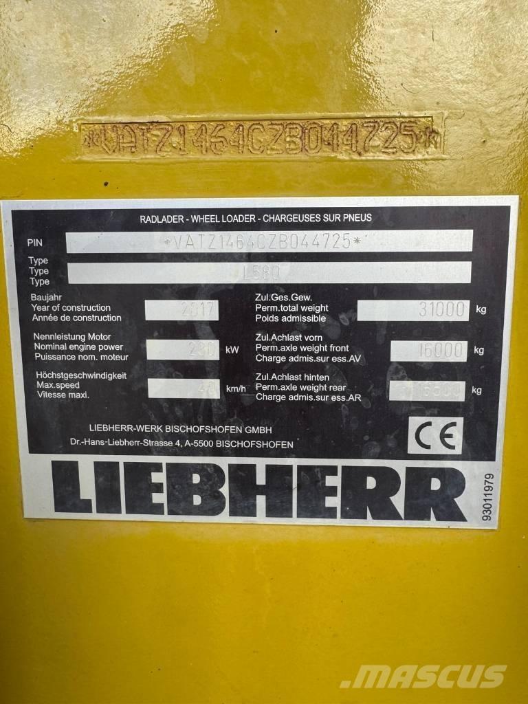 Liebherr 580  휠로우더