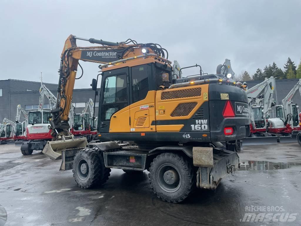 Hyundai HW160  휠 굴삭기