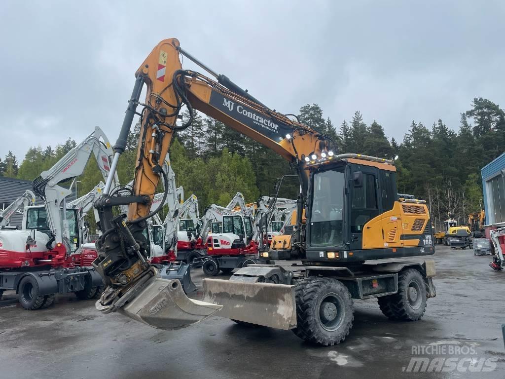 Hyundai HW160  휠 굴삭기