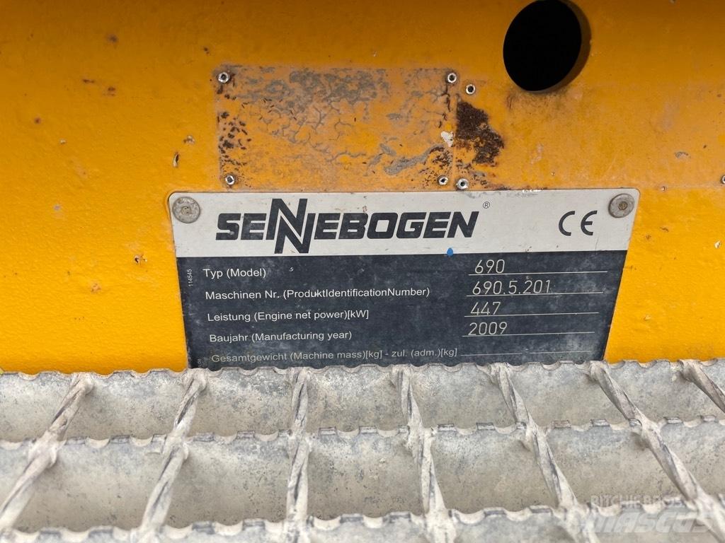 Sennebogen S 690 드래그라인 굴삭기