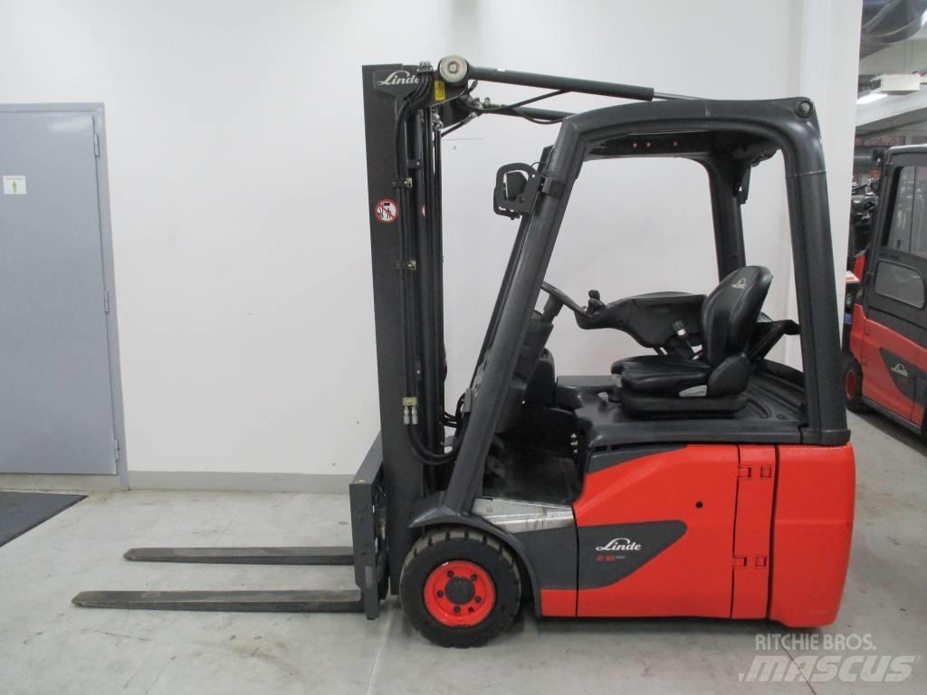 Linde E 16 C-02 전동 지게차