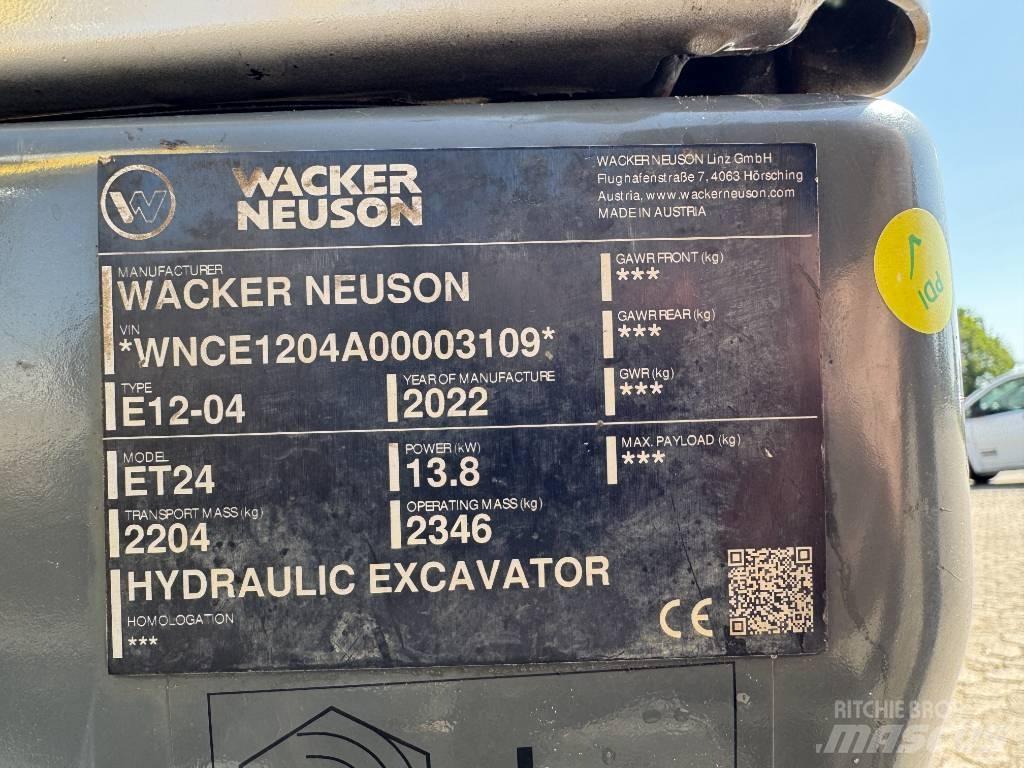 Wacker Neuson ET 24 소형 굴삭기 7톤 미만