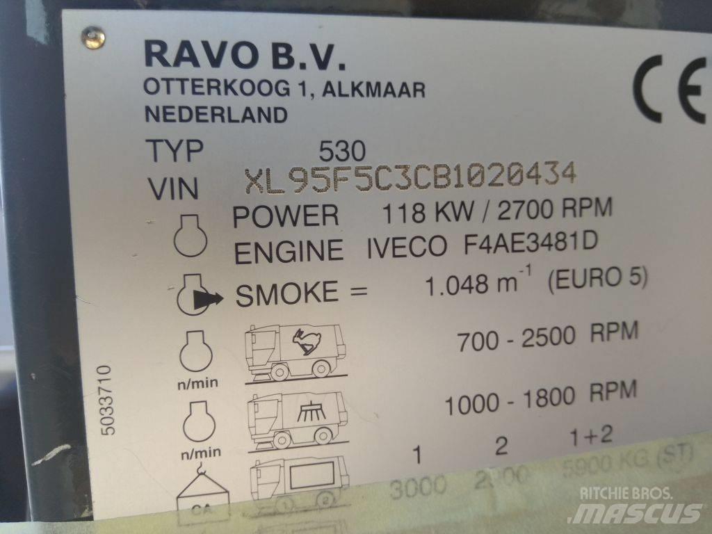 Ravo 530CD 도로 청소차