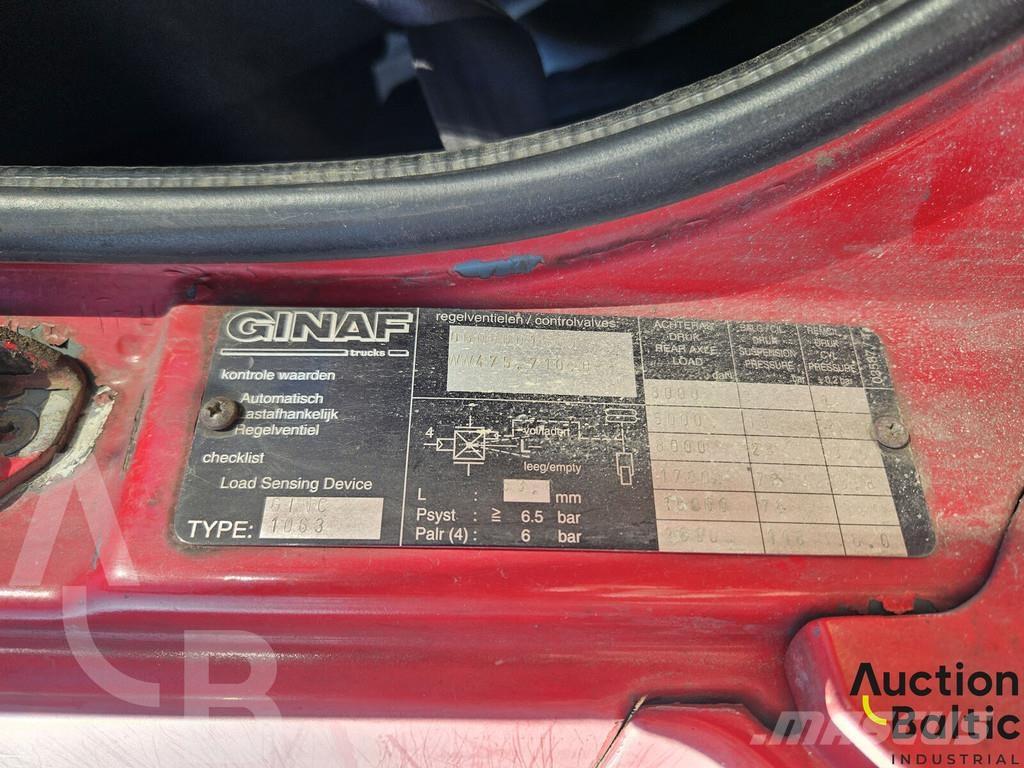 Ginaf M 3329 덤프 트럭