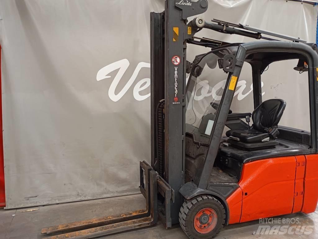 Linde E 16 전동 지게차