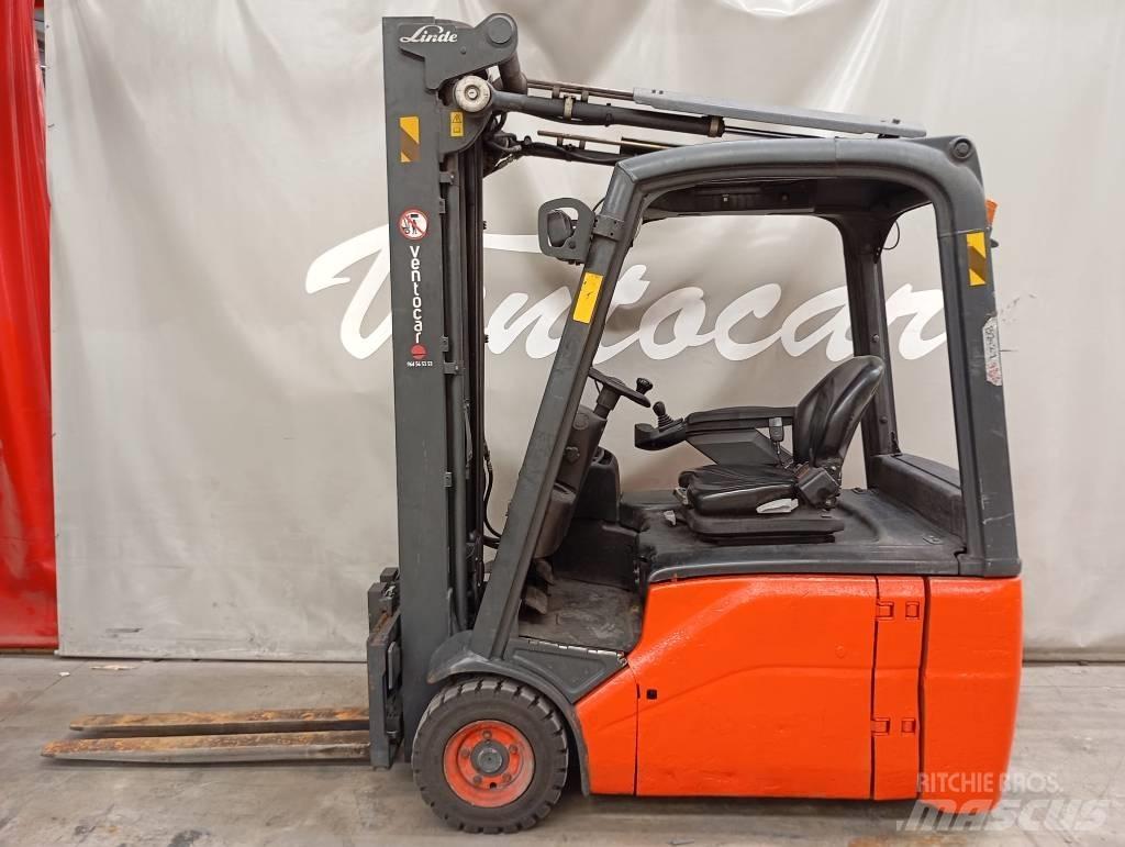 Linde E 16 전동 지게차