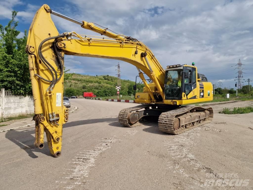 Komatsu PC 360 대형 굴삭기 29톤 이상