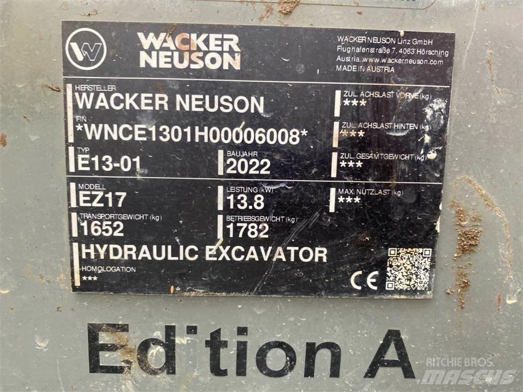 Wacker Neuson EZ17 대형 굴삭기 29톤 이상