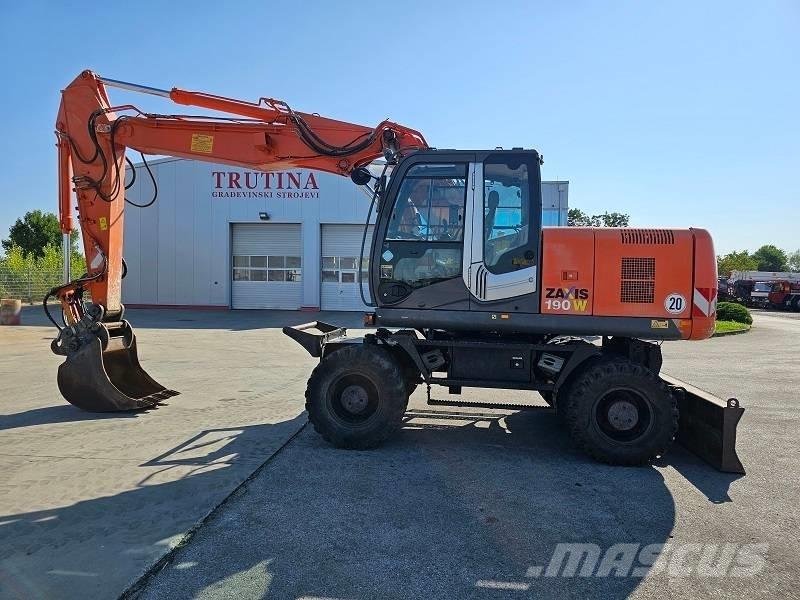 Hitachi ZX 190 W-3  휠 굴삭기