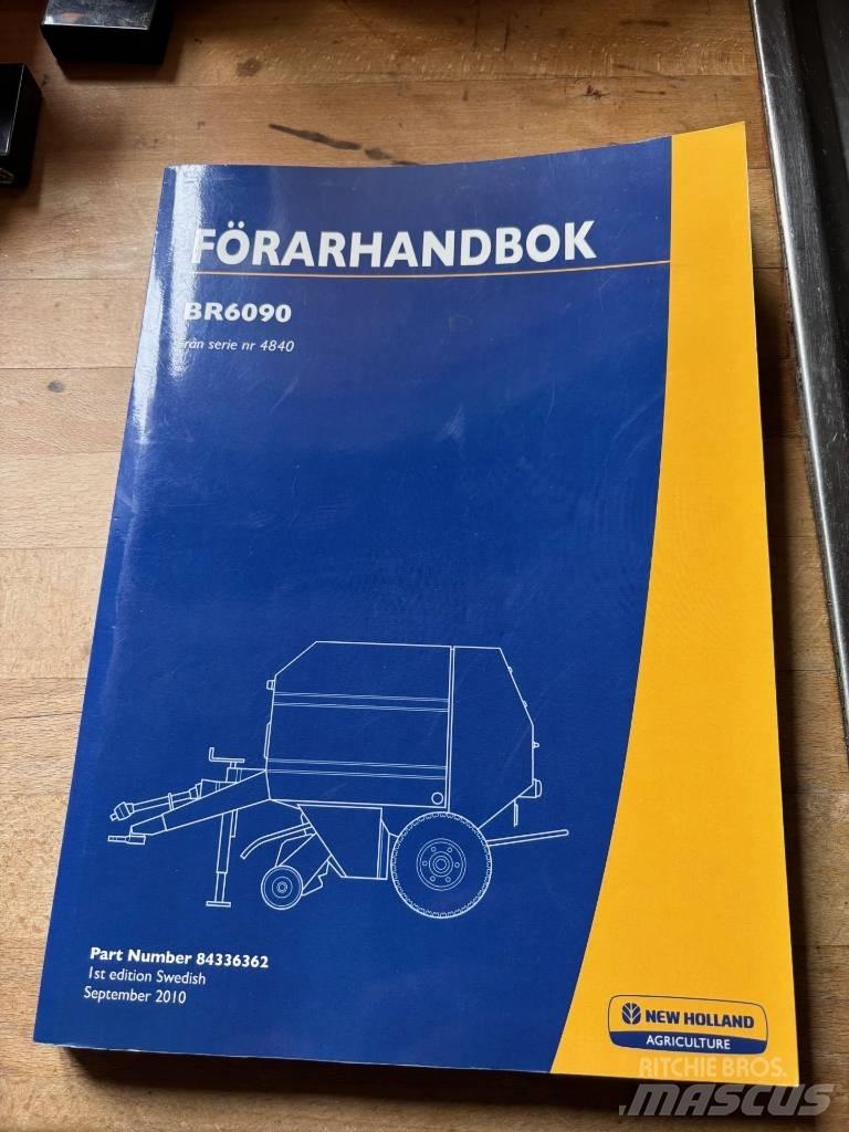 New Holland BR 6090 원형 곤포기