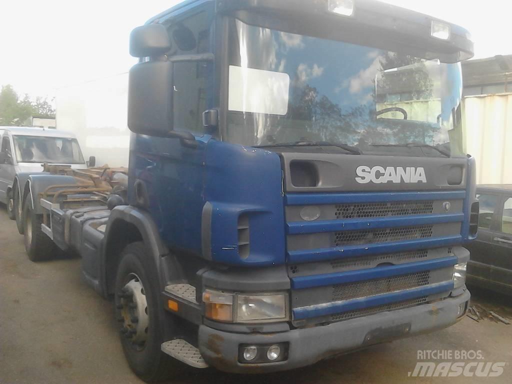 Scania p 124-420 케이블 리프트 탈착식 트럭