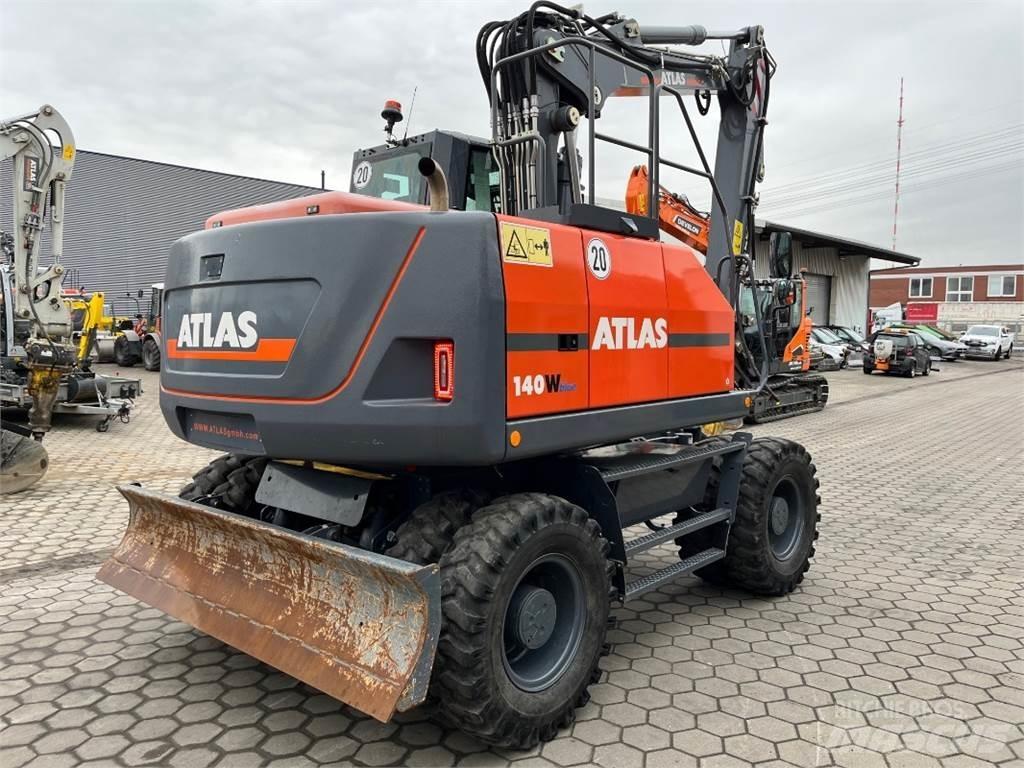 Atlas 140W-BLUE  휠 굴삭기