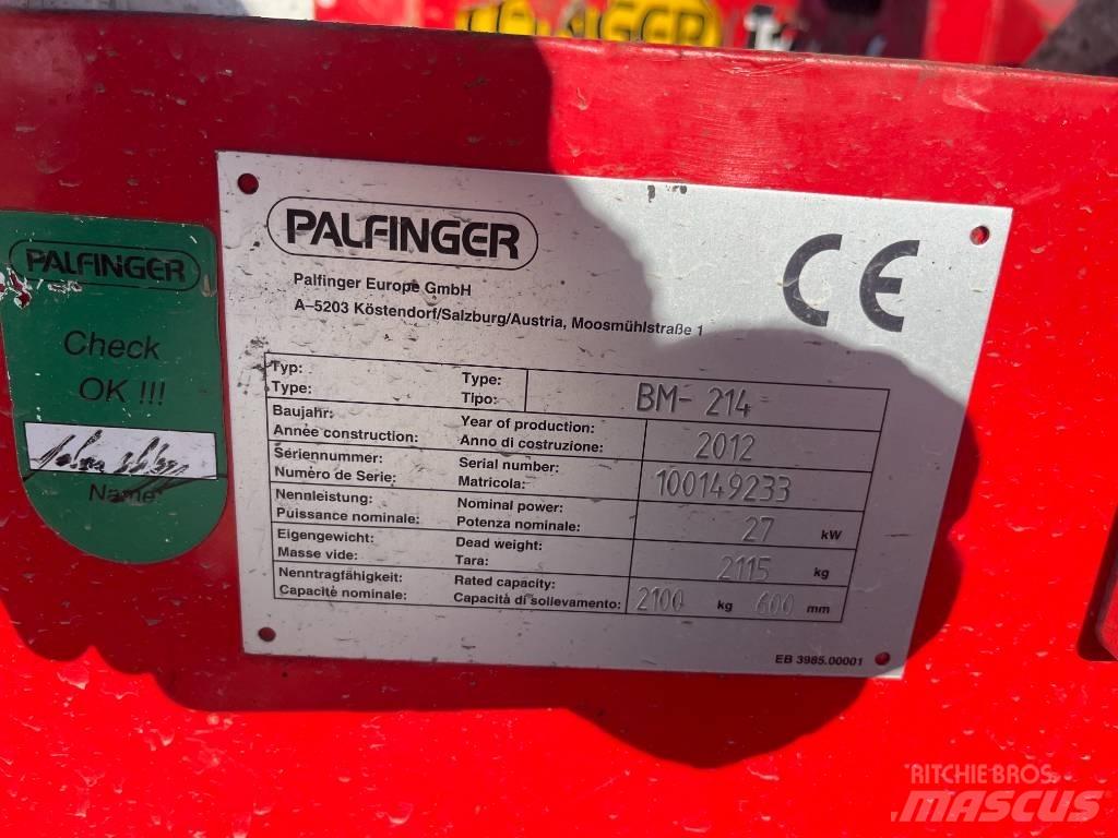Palfinger BM 214 트럭 장착 포크리프트