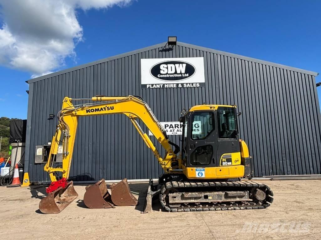 Komatsu PC 80 MR 중형굴삭기 7톤-28톤
