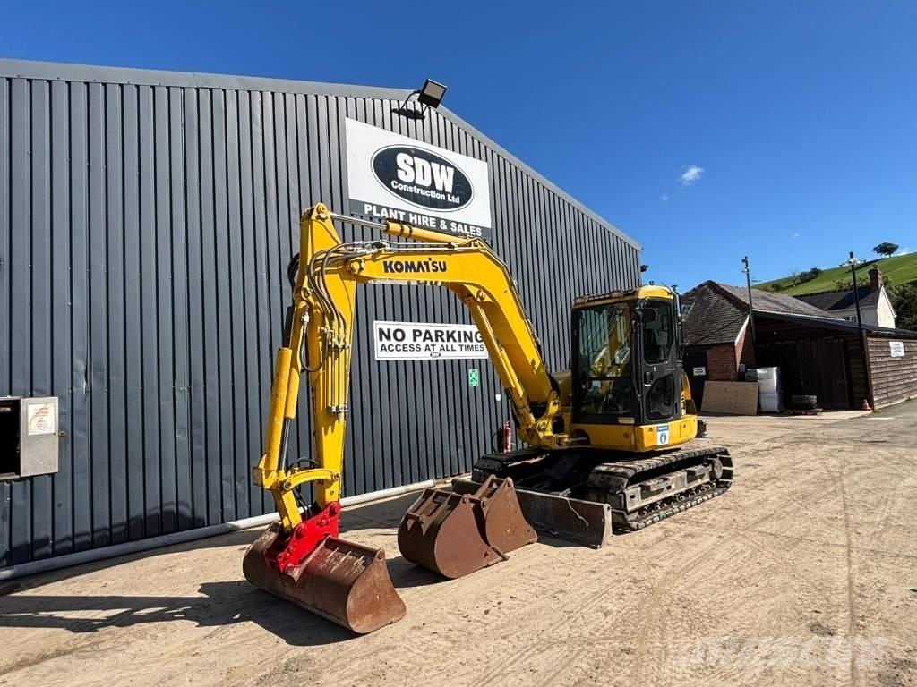 Komatsu PC 80 MR 중형굴삭기 7톤-28톤