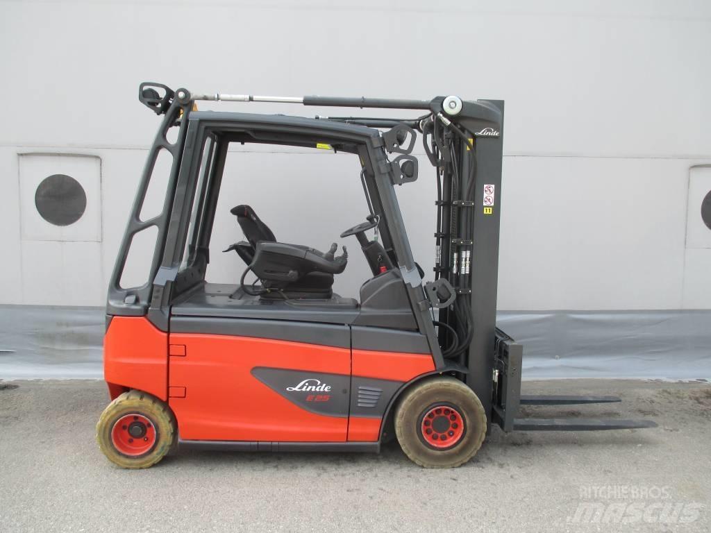 Linde E25L 전동 지게차