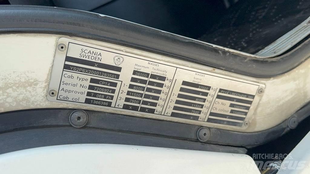 Scania R 114 GA 온도 조절식 트럭