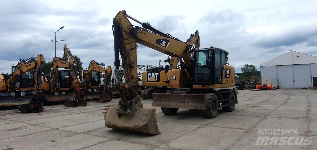 CAT M316F  휠 굴삭기