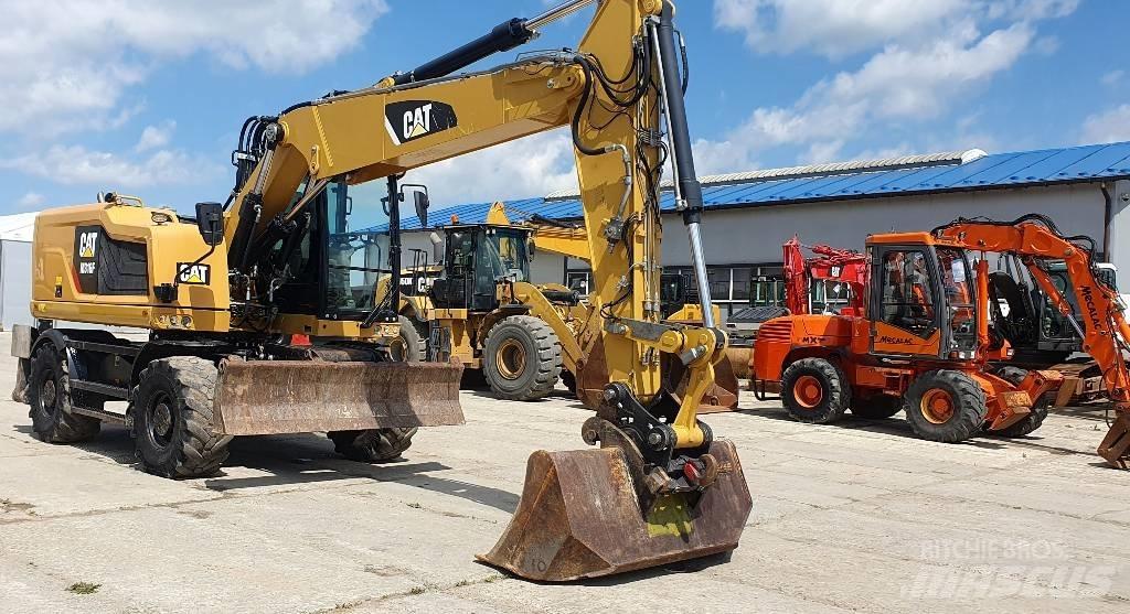CAT M316F  휠 굴삭기