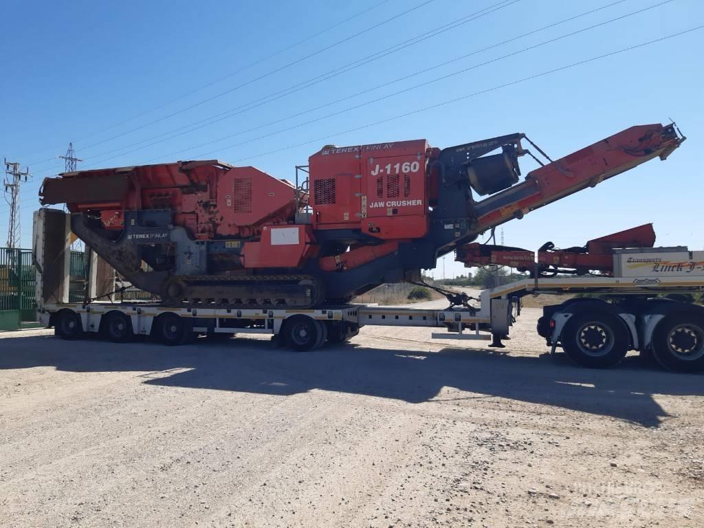 Terex Finlay J1160 크러셔