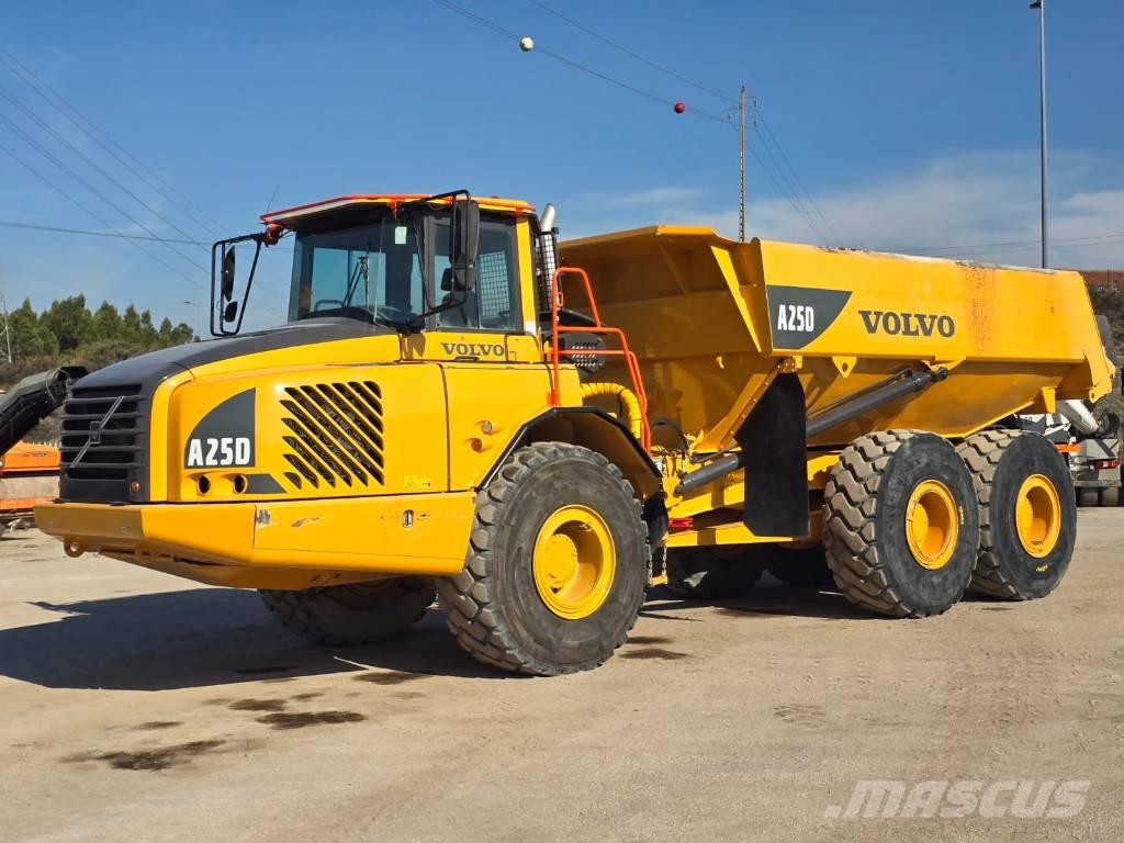 Volvo A25 D 건설현장 덤프트럭