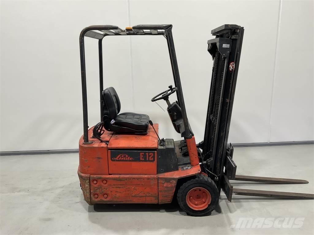 Linde E12 전동 지게차