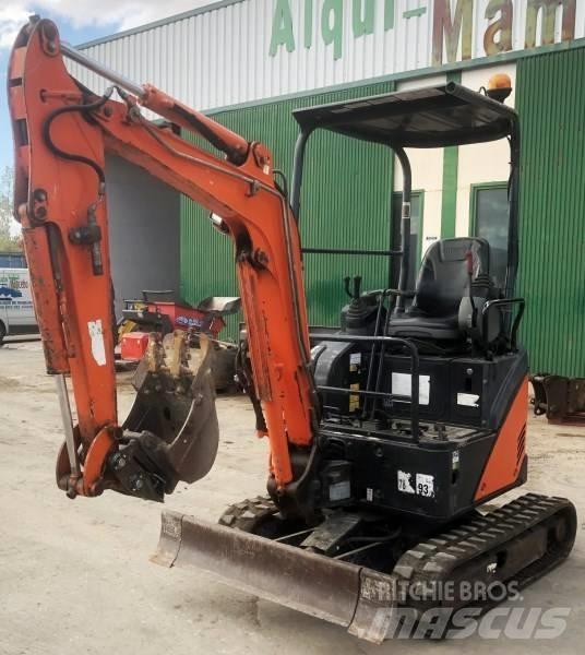 Hitachi ZX 17 U-2YLR 소형 굴삭기 7톤 미만