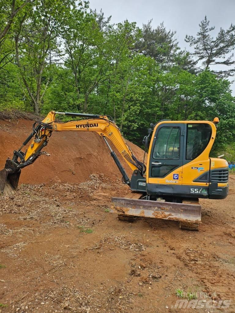 Hyundai Robex 55 소형 굴삭기 7톤 미만