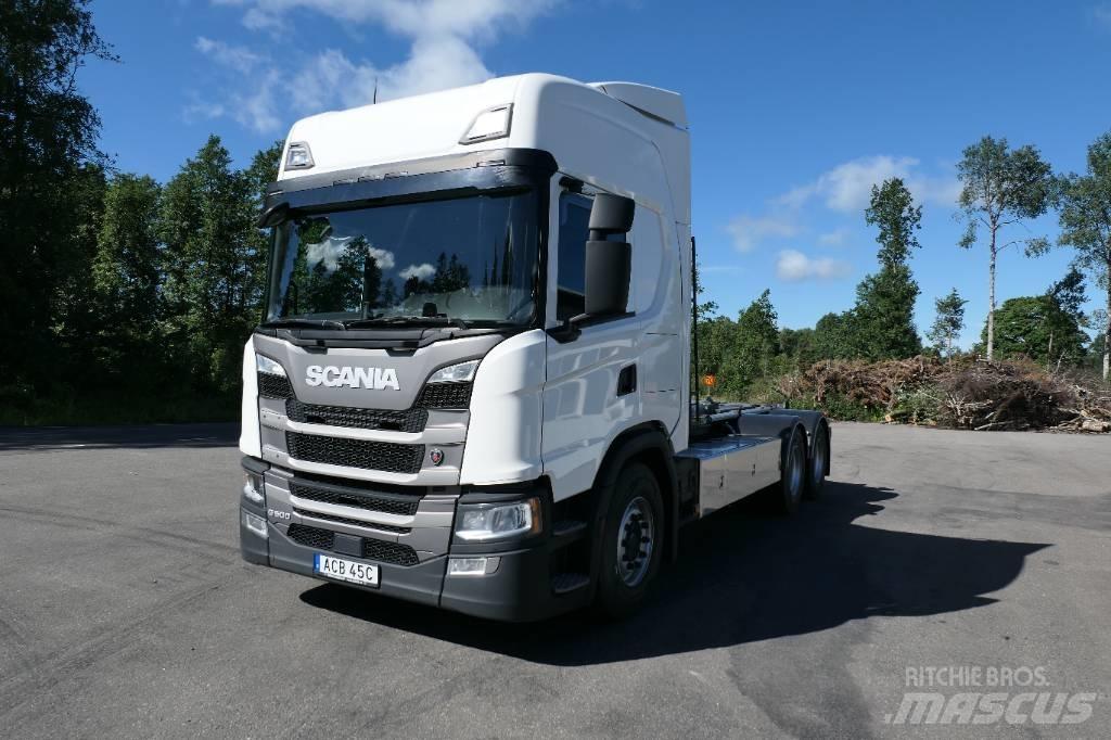 Scania G500B6x2NB 훅 리프트 트럭